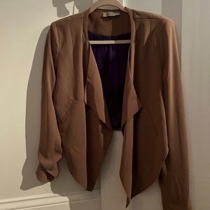 Asymmetrical blazer